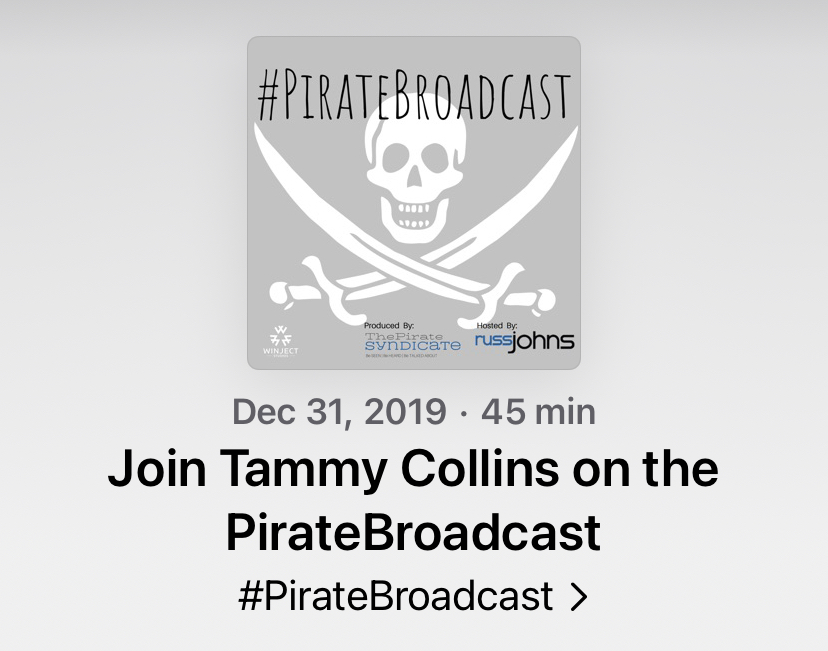 Pirate Broadcast Interview with Tammy Collins