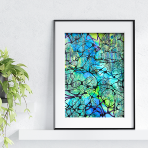 Snakes in the Field original print